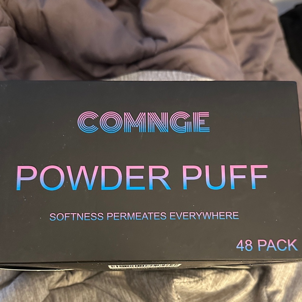 Powder Puff 48 Pack - Black